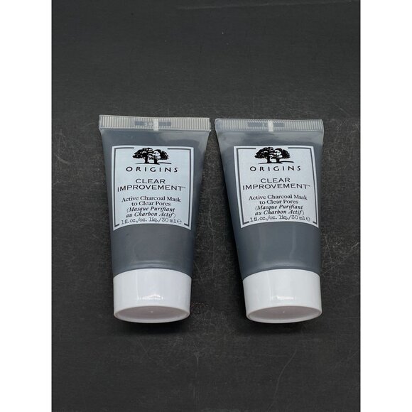 2 Origins Clear Improvement™ Active Charcoal Mask To Clear Pores 1 oz - Picture 1 of 7